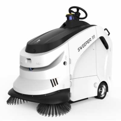 復(fù)雜地形商用清掃機(jī)器人 室外全場景 自動清掃 降塵 垃圾自動傾倒